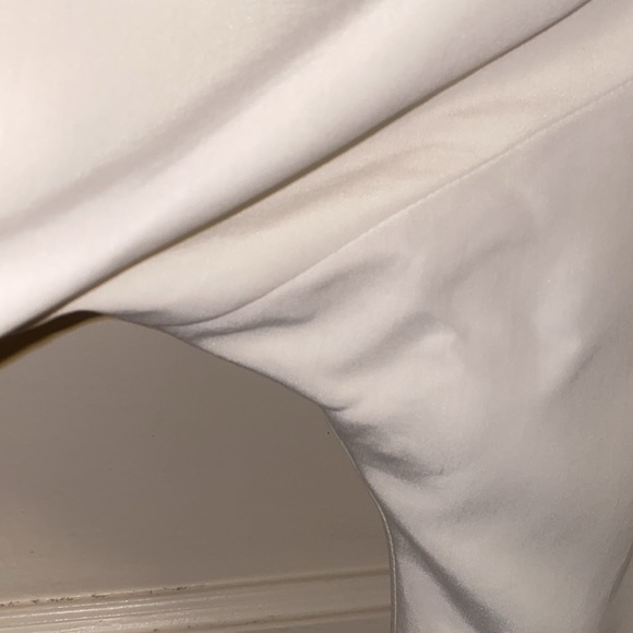 Chico’s Size 2 Cream Notch Collar Cuffed Sleeve Blazer - Picture 7 of 12